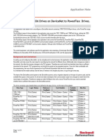 Migrating 1305 - 1336 Drives On DeviceNet To PowerFlex