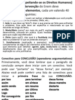 CONCLUSÃO - Enem - Os 5 Elementos Exerc. Finalizado - 3 Anos