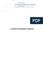 Especificaciones Técnicas