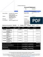 Bank STATEMENT