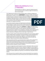 Tema 2. La Hispania Romana y La Monarquía Visigoda