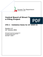 ITR 4 Rules AY 2020-21 V1.3