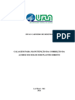 DISSERTAÇÃO - Calagem para Manutenção Da Correção Da Acidez em Solos Sob Plantio Direto