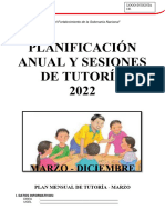 Plan de Tutoría - SESIONES 2023