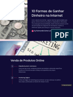 10 Formas de Ganhar Dinheiro Na Internet