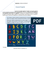 1st Class - English Alphabet