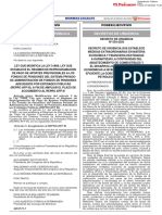 Congreso de La República Decretos de Urgencia: Normas Legales