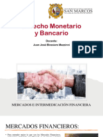 Derecho Monetario y Bancario: Docente: Juan José Blossiers Mazzinni