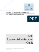 5200 Remote Administration Guide