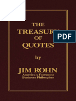 The Treasury of Quotes - Jim Rohn