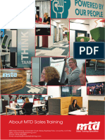 MTD Sales Training Brochure