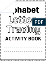 Alphabet Letter Tracing Workbook AZ Match Making Activities Upd