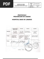 Protocolo Prevencion de Caida