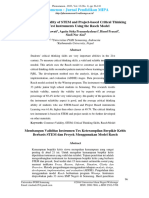 Construct The Validity of STEM and Project-Based Critical Thinking Skills Test Instruments Using The Rasch Model