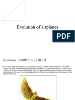 1.1 Evolution of Airplanes