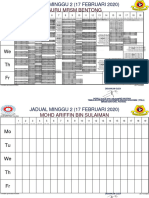 Jad Minggu 2 (17 Feb 2020) - Guru