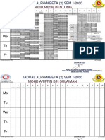 Jad Alpha Dan Beta 2 2020 - Set 5 (Guru)