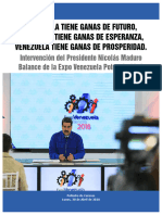 Balancedela Expo Venezuela Potencia 2018 COMPLETO