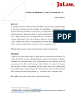 ADILSON WANUCA - A CONSTITUCIONALIDADE DOS DIREITOS FUNDAMENTAIS - JuLaw