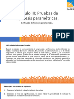 3.3 Prueba de Hipótesis para La Media - 2