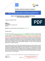 Anexo 1b. Carta de Aval Compromiso Institucional y Modelo de Gobernanza