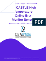 High Temperature Online Brix Monitor Sensor