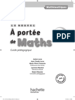 À Portée: Maths Maths