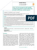 Maudsley Et Al 2024 A Systematic Review of Oncosurgical and Quality of Life Outcomes Following Pelvic Exenteration For