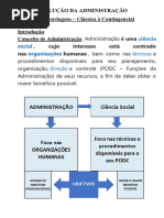 Evolução Da Administração - Resumão