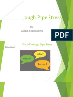 Walk-Through Pipe Stress