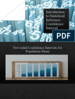 Introduction To Statistical Inference 2