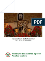 Novena Santísimo Cristo de La Humildad 2023