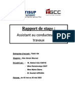 Rapport de Stage