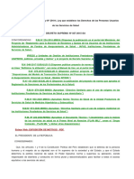 Reglamento de Ley Que Establece Derechos de Las Personas Usuarias de Servicios de Salud