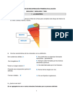 Actividades de Recuperación Primera Evaluación Biología y Geología 1º Eso 23 24