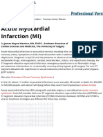 Acute Myocardial Infarction (MI) - Cardiovascular Disorders - MSD Manual Professional Edition