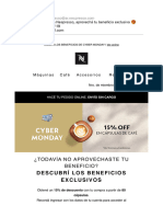 Cyber Monday en Nespresso, Aprovechá Tu Beneficio Exclusivo ?