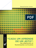 Cada Um Aprende de Um Jeito Das Adaptações Ás Flexibilizações Curriculares Scherer, Renata Porcher