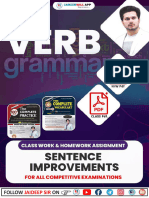 Verb Sentence Improvements