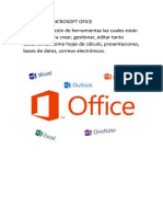 DEFINICIÓN MICROSOFT OFICE y APLICACIONES