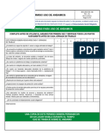 F32 - Permiso para Uso de Andamios