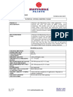 National Anti Blackening Clear Industrial Coatings Technical Data Sheet