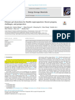 REVIEW - Polymer Gel Electrolytes For Flexible Supercapacitors Recent Progress Challenges and Perspectives