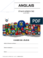 Eva Anglais cm2 Cahier Eleve 2021