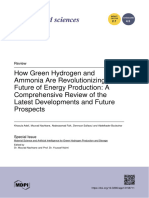 How Green Hydrogen and Ammonia Are Revolutionizing The Future of Energy Production A Comprehensive Review of The Latest Developments and Future Prospects