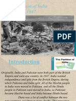 The Partition of India