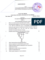 Met304 Dynamics and Design of Machinery, June 2023