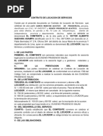 Locacion de Servicios Prudencio