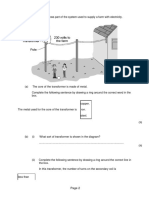 Induced Potential, Transformers - National Grid 1 QP