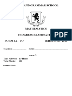 2008 Term 1 Exam